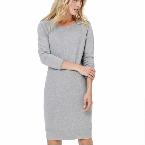 James Perse green sweatshirt dress size 1/S - Picture 1 of 4